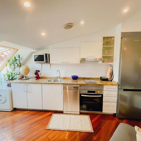 Apartamento Centro De Vigo, Garaje Y Vistas Ria Esterno foto