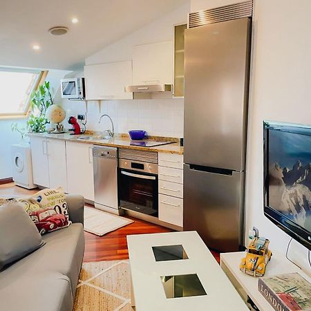 Apartamento Centro De Vigo, Garaje Y Vistas Ria Esterno foto